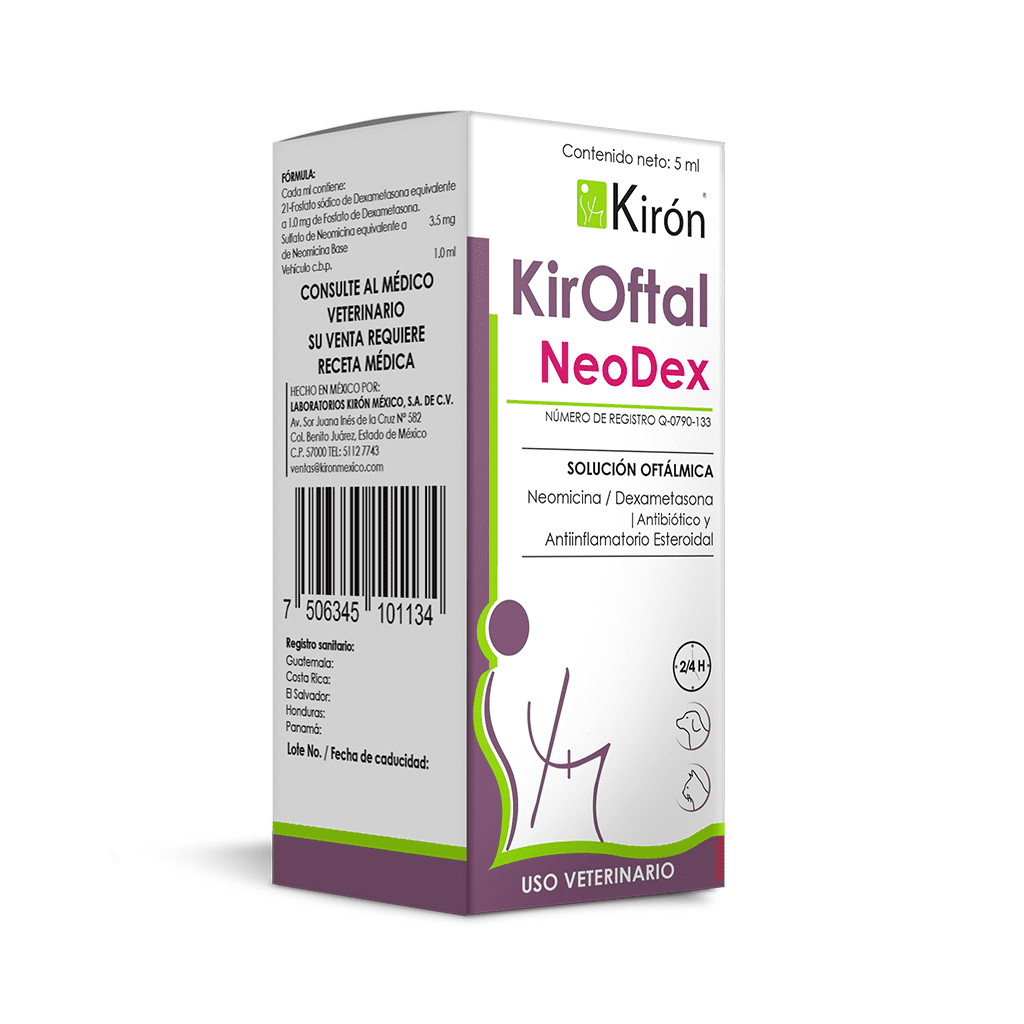 Solución Oftálmica Kiroftal NeoDex Kiron Solución Oftálmica Kiroftal NeoDex Kiron